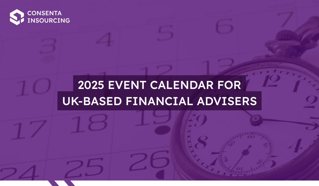 Events In 2025 For Financial Advisers In The UK